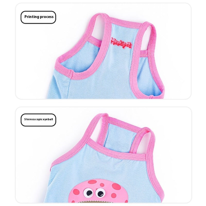 MookiPet® Breathable Blue Vest for Dogs & Cats