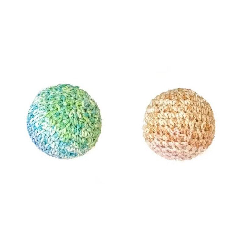 MEOWCARD® Colorful Fluffy Ball Cat Toy - KIKOPALS