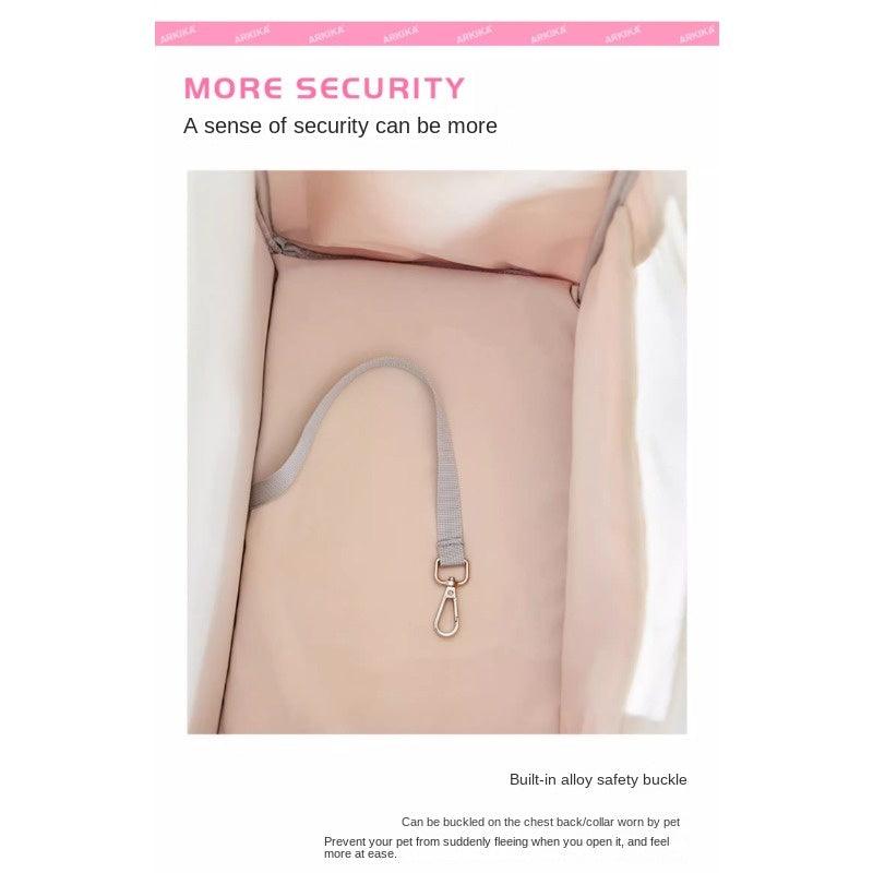 ARKIKA® Pink Multifunctional Pet Backpack - KIKOPALS