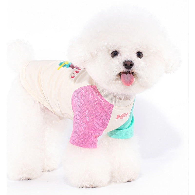 MookiPet® Beige Donut T-Shirt for Dogs