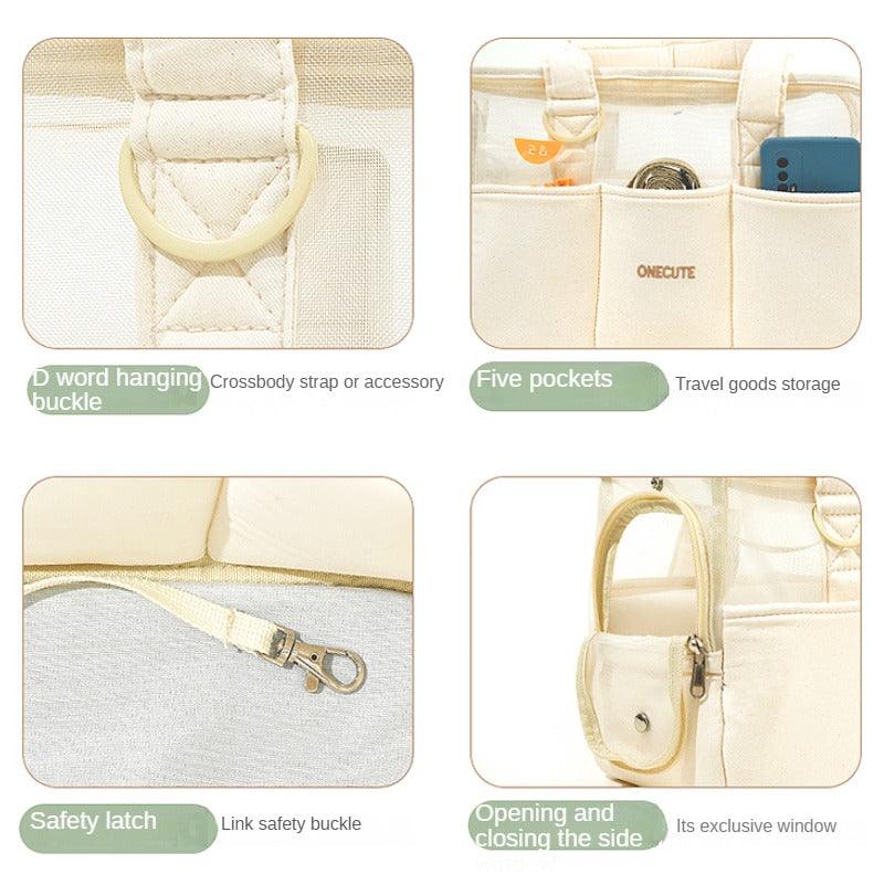 ONECUTE® White Pet Carrier - KIKOPALS