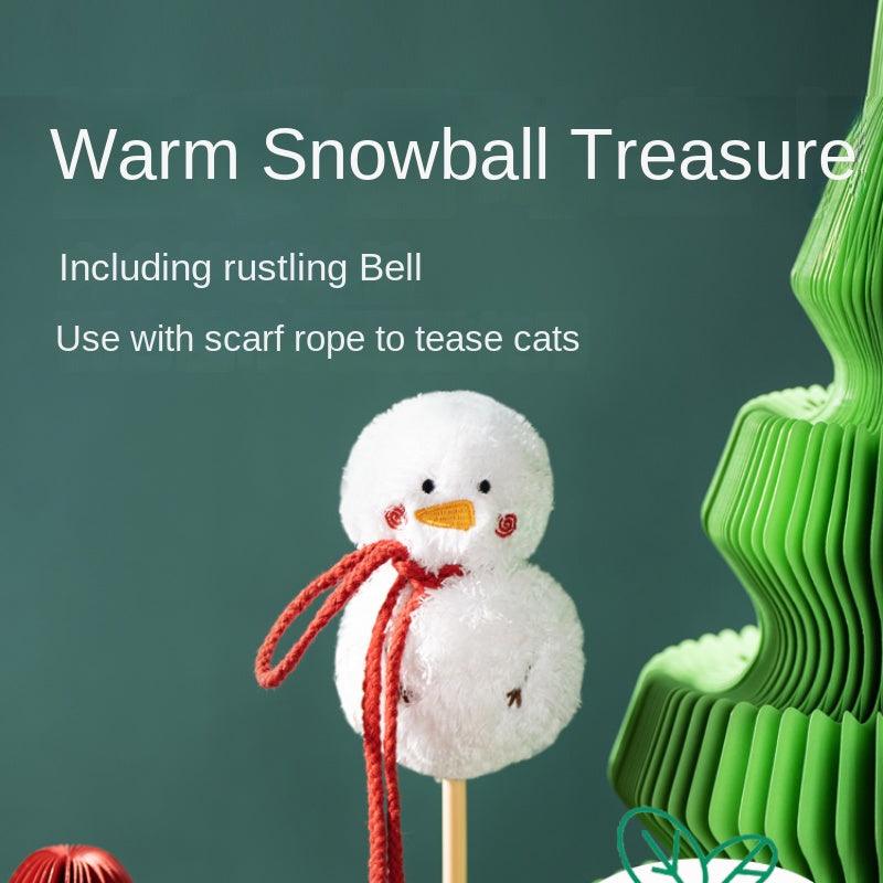 PETSVILLE® Snowball Treasure & Snowball Cat Toy - KIKOPALS