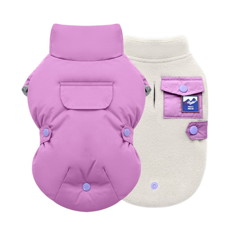 PuppyGallery® Fleece Neck Warmer Set for Dogs