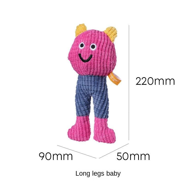 MoovaLab® Plush Food-Themed Squeaky Pet Toy - KIKOPALS