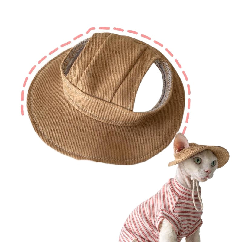 GINGERAIN® Colorful Cotton Fisherman Cat Hat