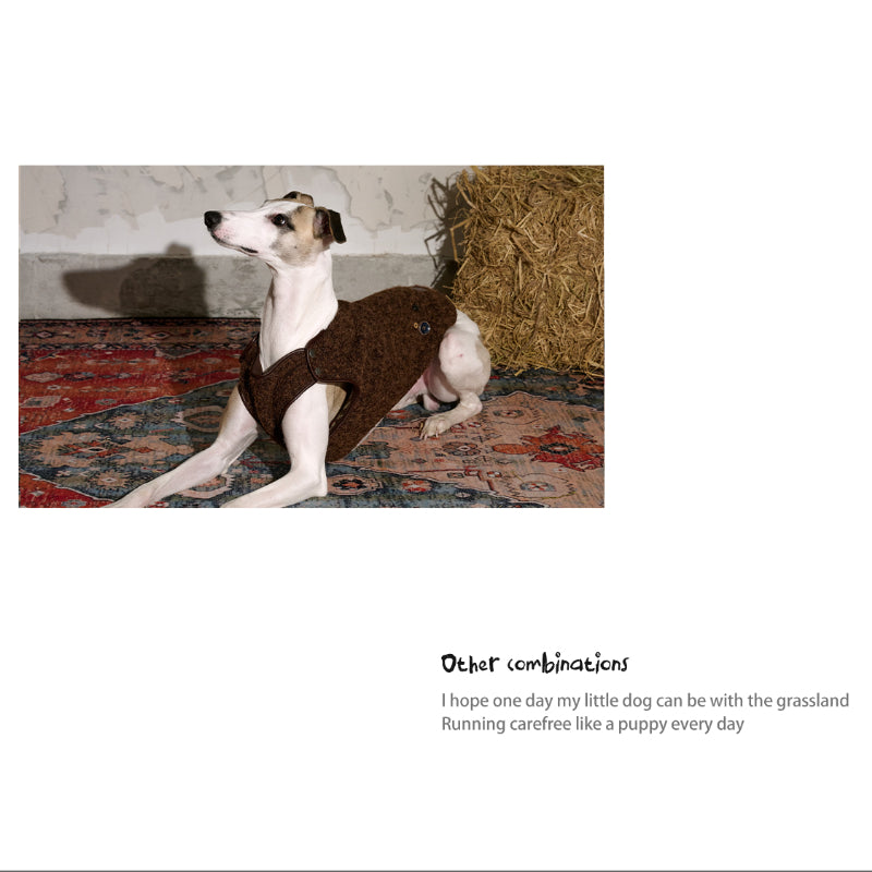 Swingpuppy® Dog Winter Double-Sided Woolen Vest