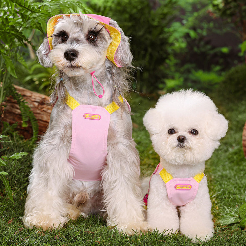 MookiPet® Mushroom Pendant Functional Vest - Pink for Dogs