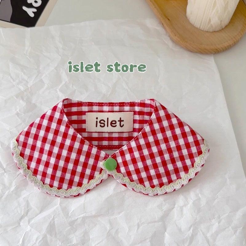 islet store® Plaid Pet Bib - KIKOPALS