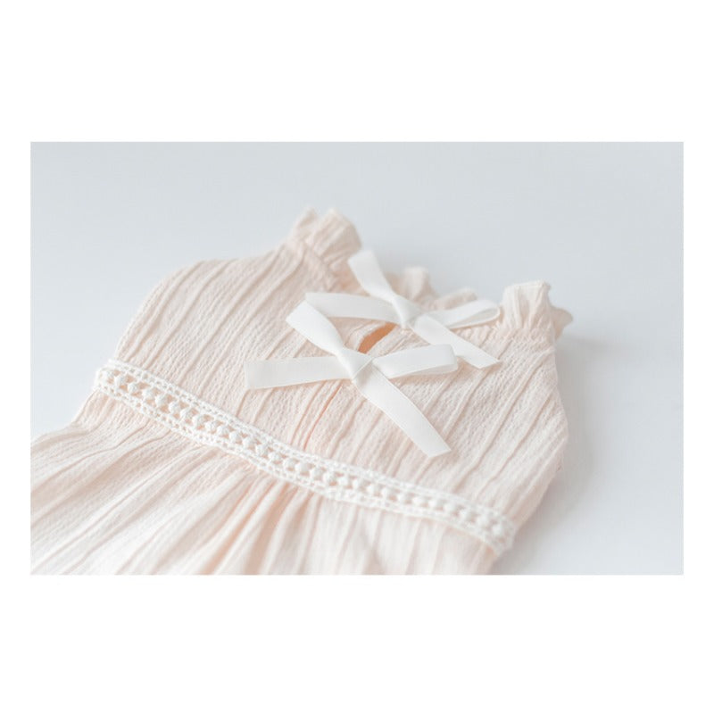 MARSHMALLOW® Romantic Bow Decor Dress for Dogs – Pink