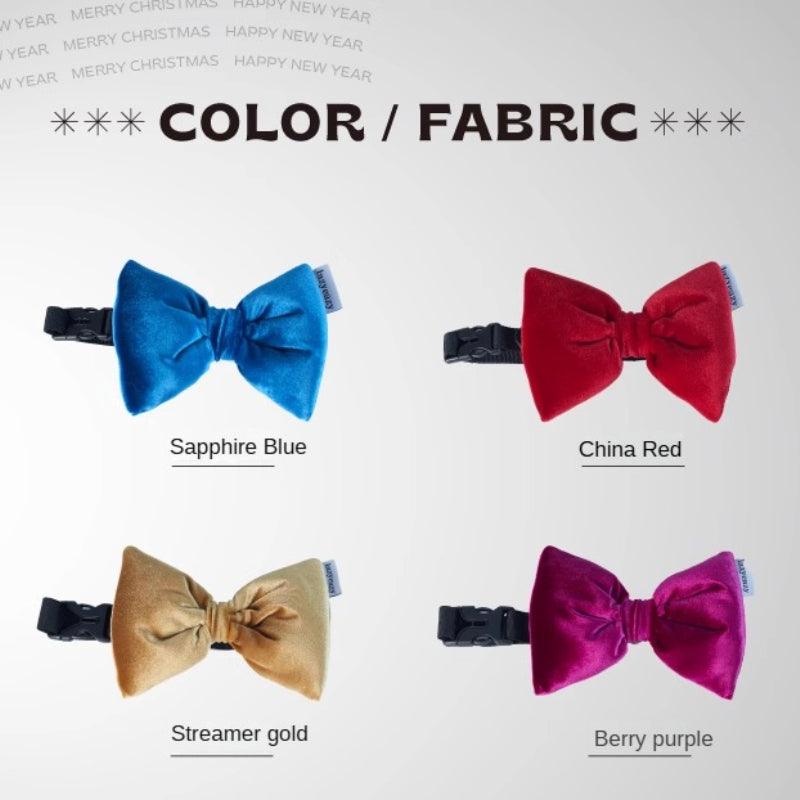 LazyEazy® Velvet Pet Bow Tie - KIKOPALS