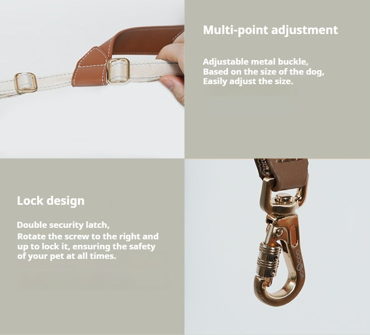 VOOCOO® Dog Leacher Leash & Harness Kit