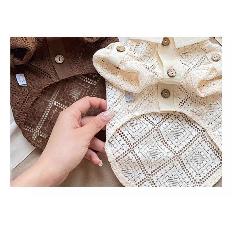 Bluetime® Pet Crochet Sun Shirt - KIKOPALS