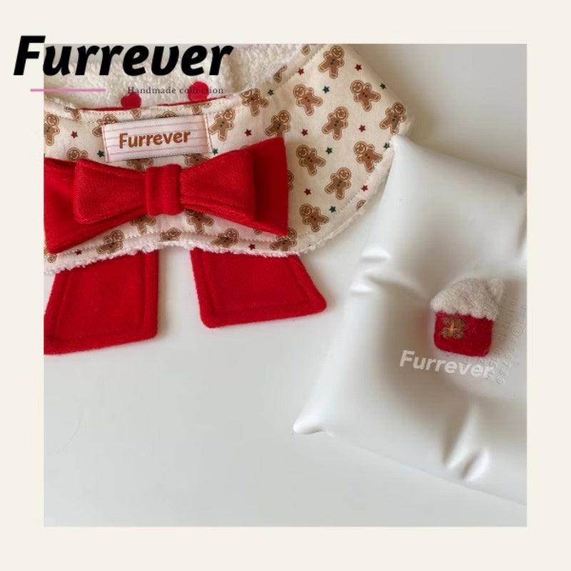 Furrever® Gingerbread Man Pet Bib - KIKOPALS