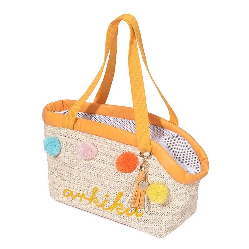 ARKIKA® Pet Summer Straw Bag - KIKOPALS