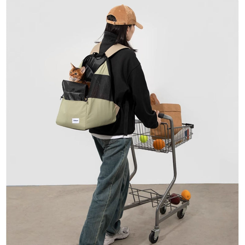 HiDREAM® Breathable Pet Backpack for Cats & Small Dogs