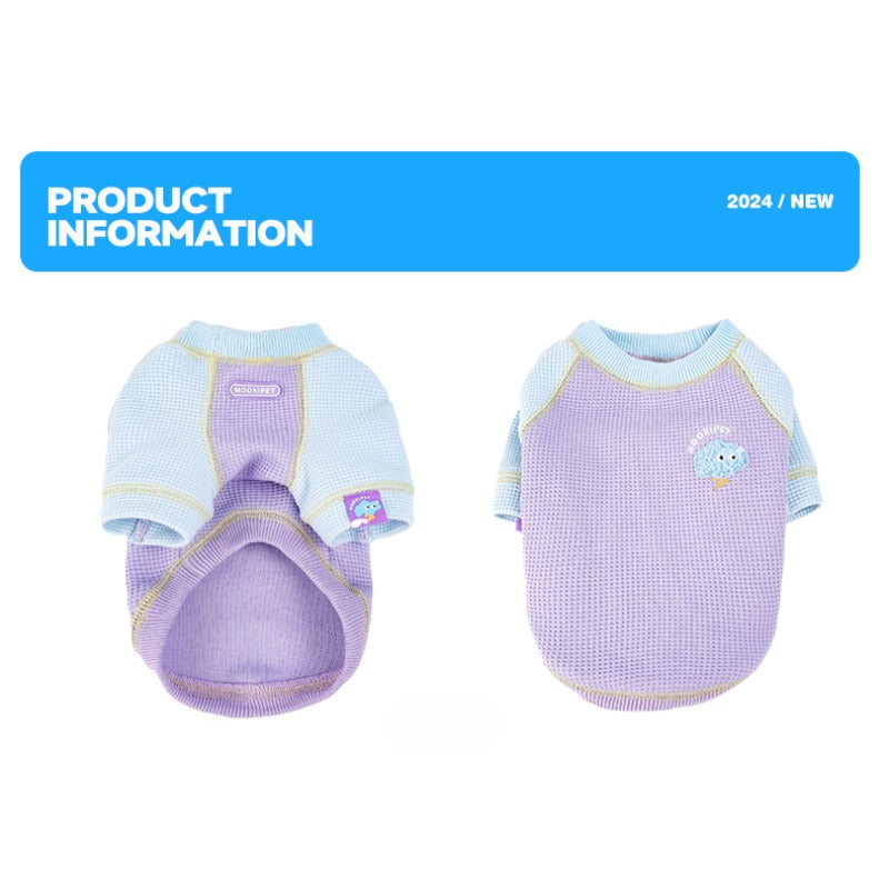 MookiPet® Cute Cloud Shirt for Dogs – Blue Purple