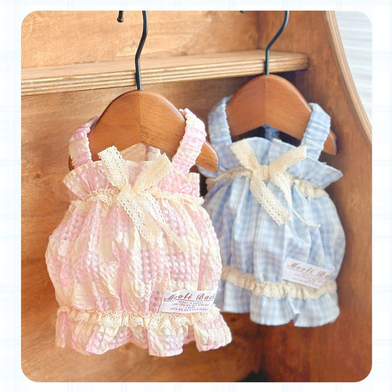 MooliBang® Striped Sleeveless Dress for Small Dogs