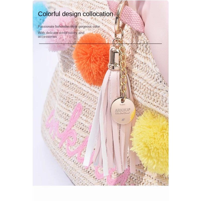 ARKIKA® Pet Summer Straw Bag - KIKOPALS