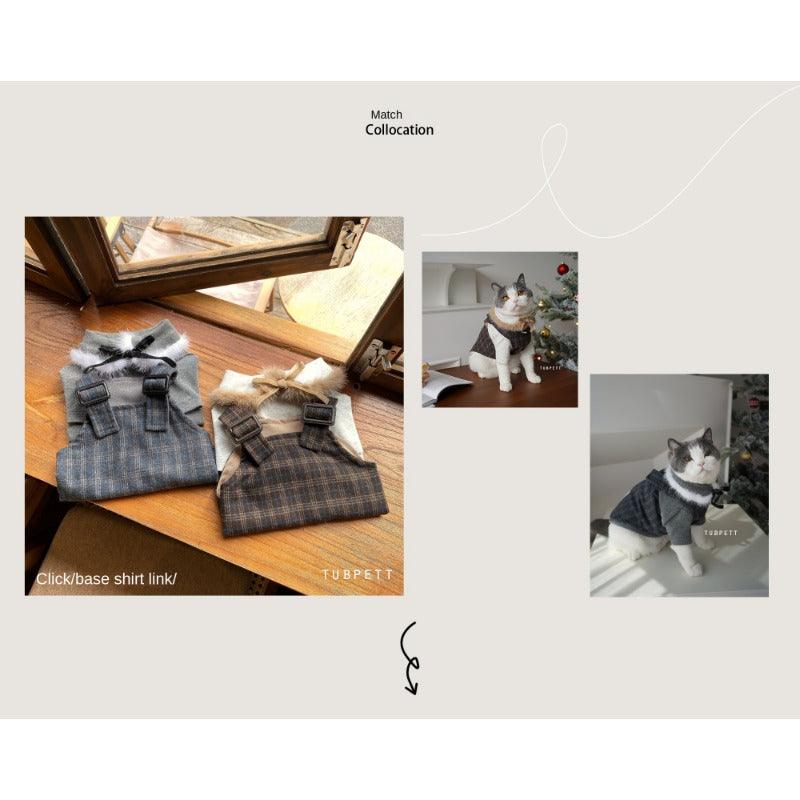 BOWWW® Dog Plaid Waistcoat - KIKOPALS