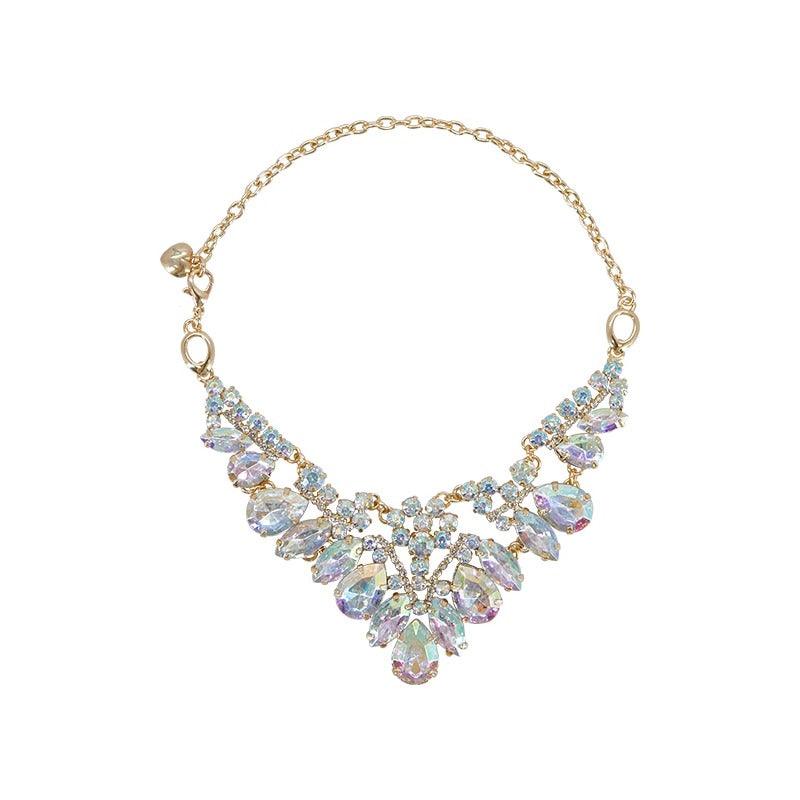 ARKIKA® Pearl Diamond Pet Collar Necklace - KIKOPALS