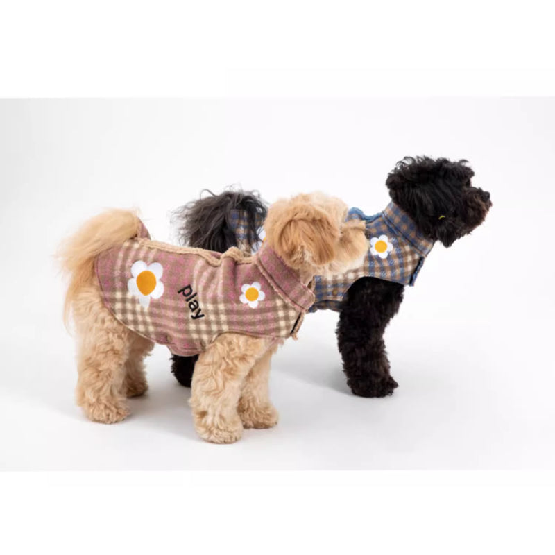 PuppyGallery® Play Daisy Wool Coat for Dogs