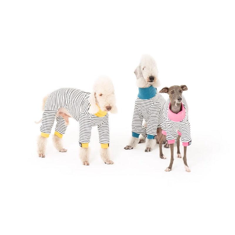 PUFFYCLOUD® Striped Dog Four-Legged Base Layer Sweater - KIKOPALS