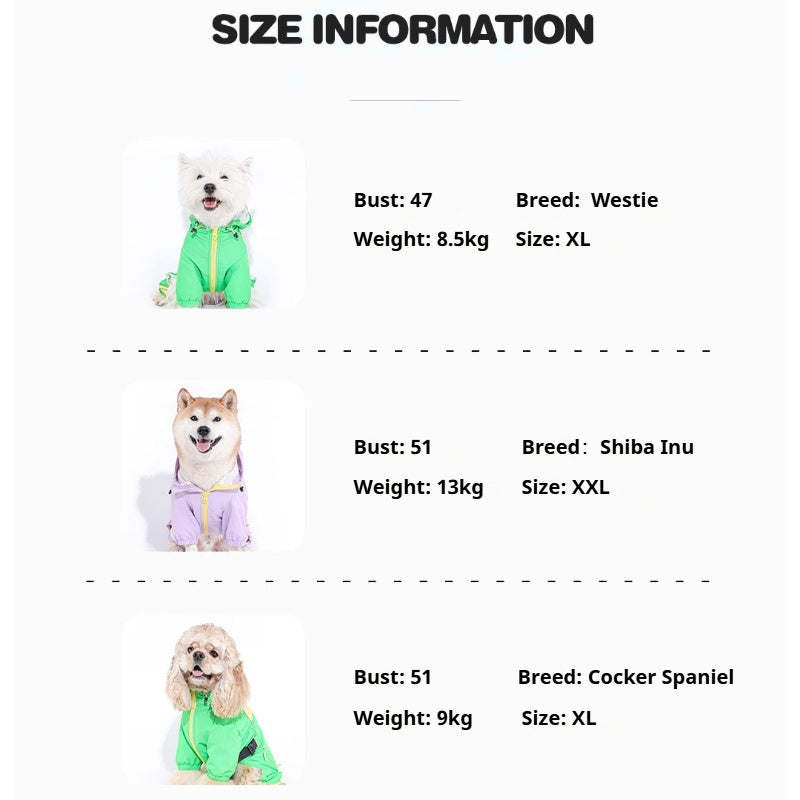 MookiPet® Windproof & Waterproof Jacket for Dogs