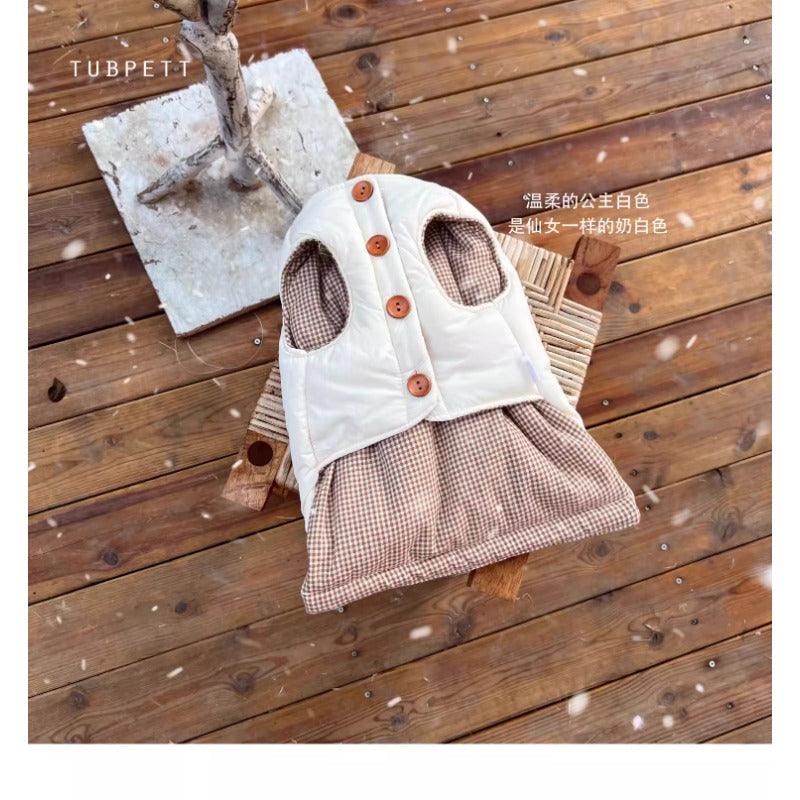 BOWWW® Pet Thickened Down Cotton Vest - KIKOPALS