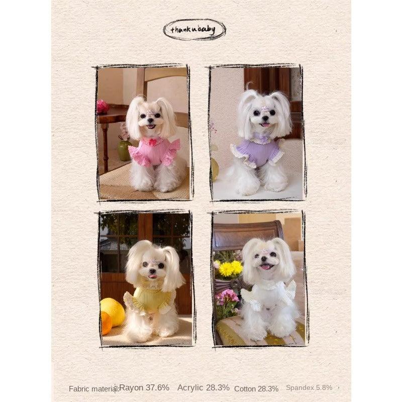 BOWWW® Pet Little Sweetheart Knitted Base Layer Top - KIKOPALS