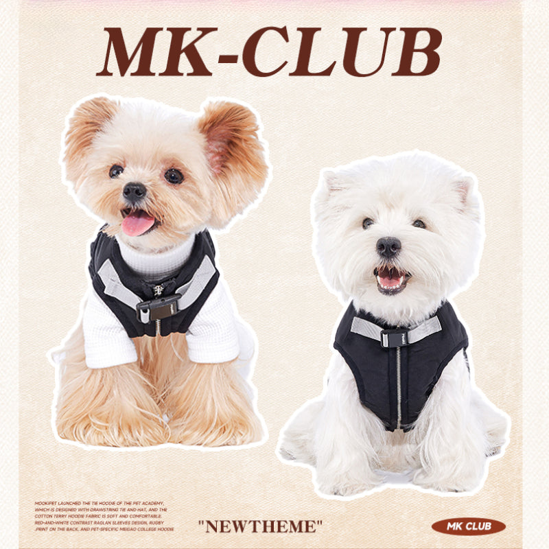 MookiPet® Outdoor Functional Fleece Vest for Dogs – Black