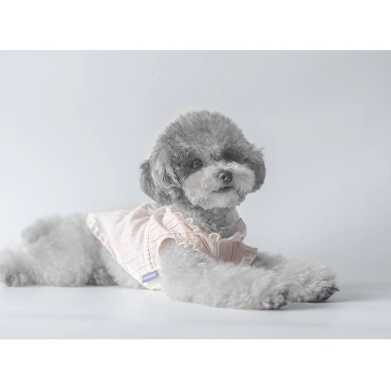 MARSHMALLOW® Romantic Bow Decor Dress for Dogs – Pink