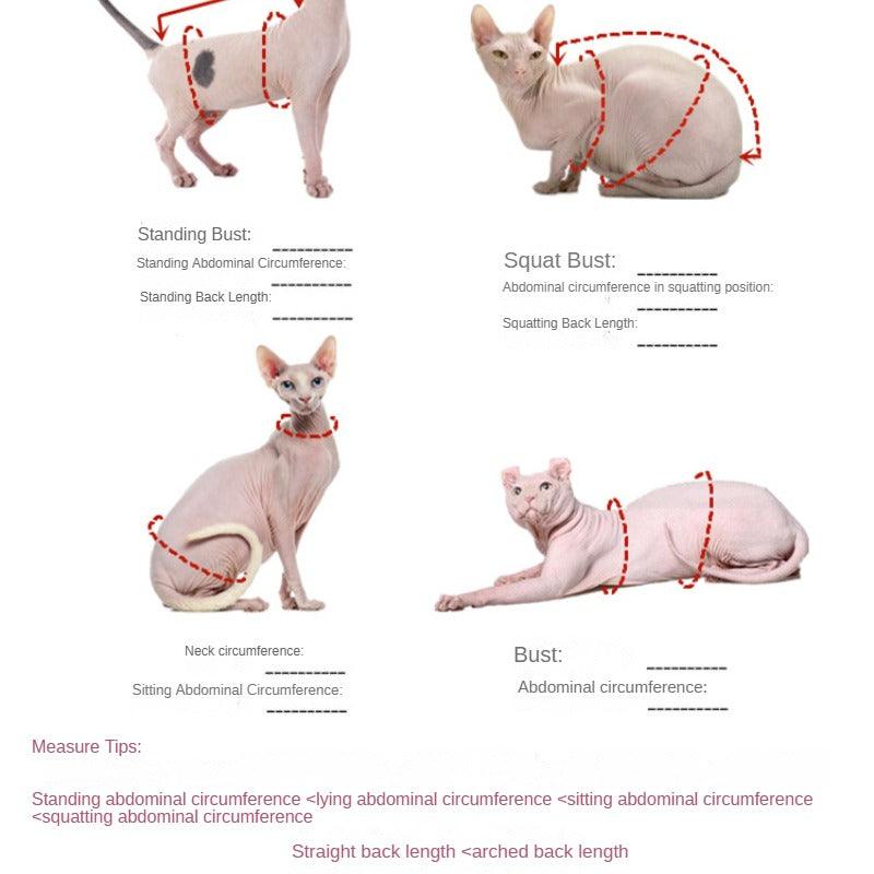 GINGERAIN® Blue & Orange Striped Cat Vest - KIKOPALS