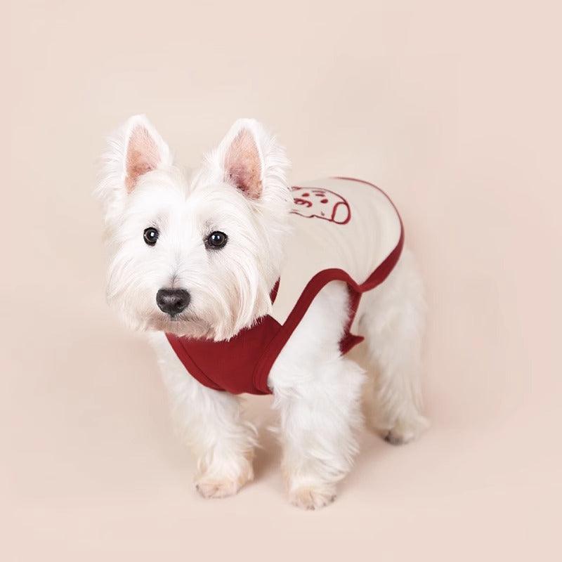 Dottylab® Embroidered Waffle Pet Vest - KIKOPALS