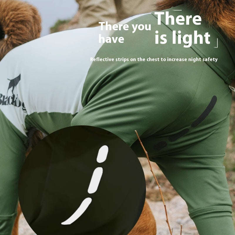 BlackDoggy® Ultra-Thin Cool Sensation Full-Coverage Sun Protection Suit for Dogs