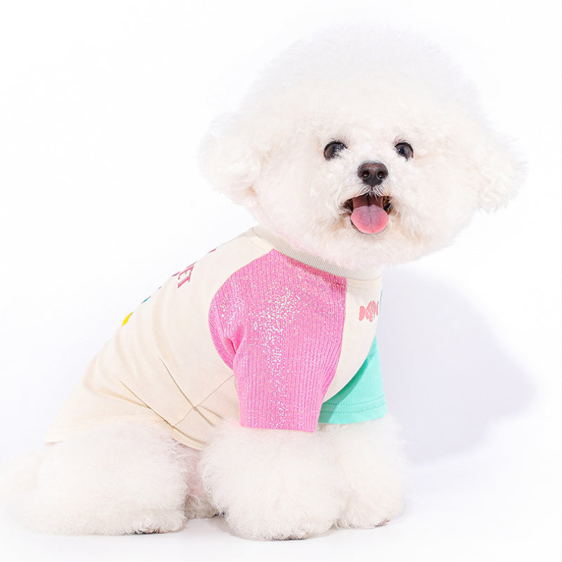 MookiPet® Beige Donut T-Shirt for Dogs