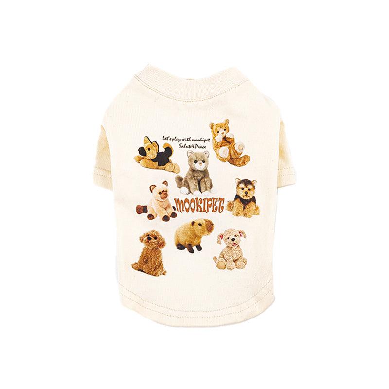 MookiPet® American Cartoon Dog T-shirt - KIKOPALS