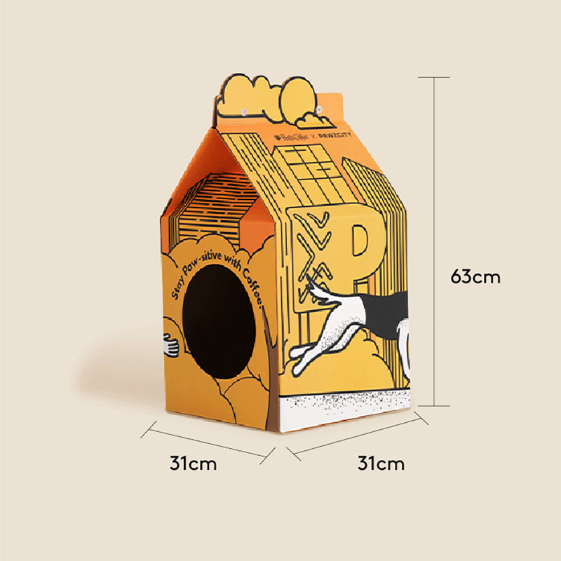 PAWZCITY® Skyline Cat Box & Bed