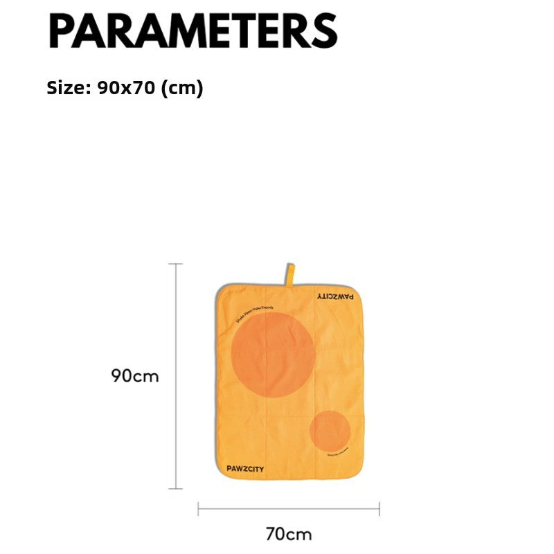 PAWZCITY® Travel Pad for Pets: Waterproof & Non-Stick